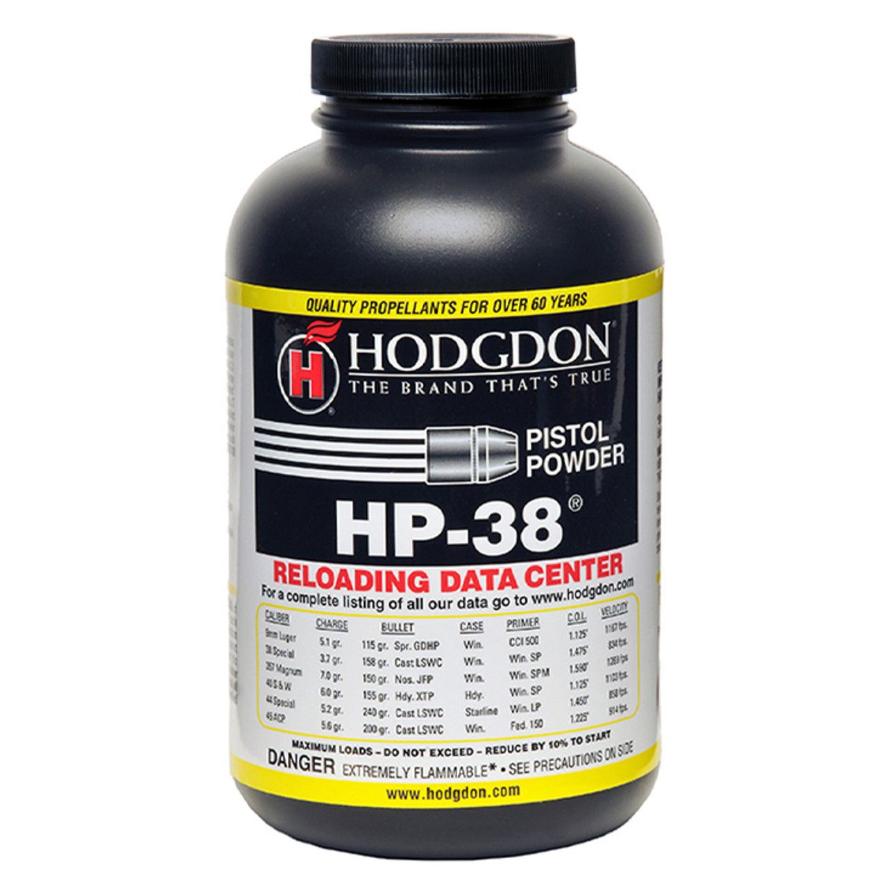 Hodgdon HP-38 Pistol Powder