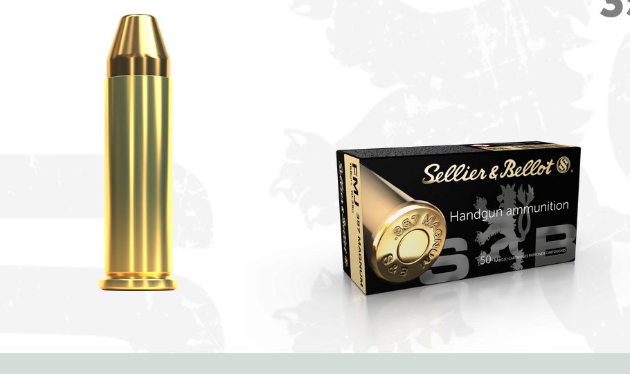 S & B c.357 158 gr. FMJ 50 RD BOX