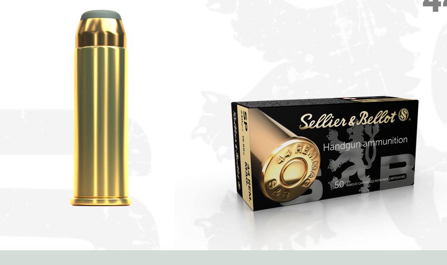 S & B c.44 MAG 240GR. SP (50 Rounds) S & B c.44 MAG 240GR. SP (50 Rounds)