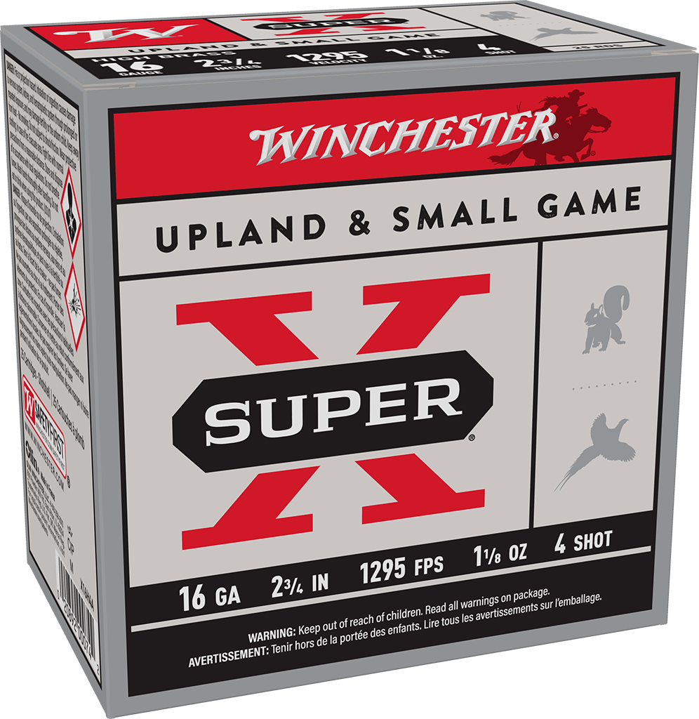 Winchester 16 GAUGE 2.75" 1.1/8 OZ. #4