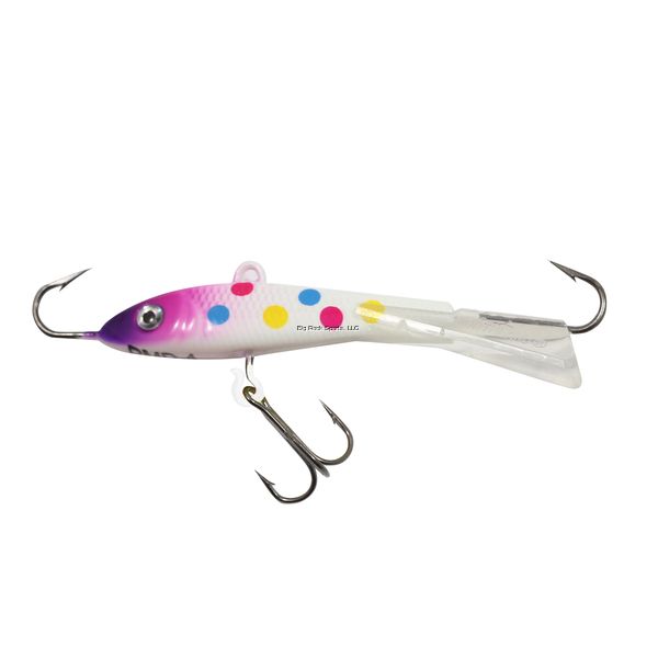 Northland NL-PMD2 Puppet Minnow 1/Card, 1/4Oz , #14 , Color: Purple Wonder