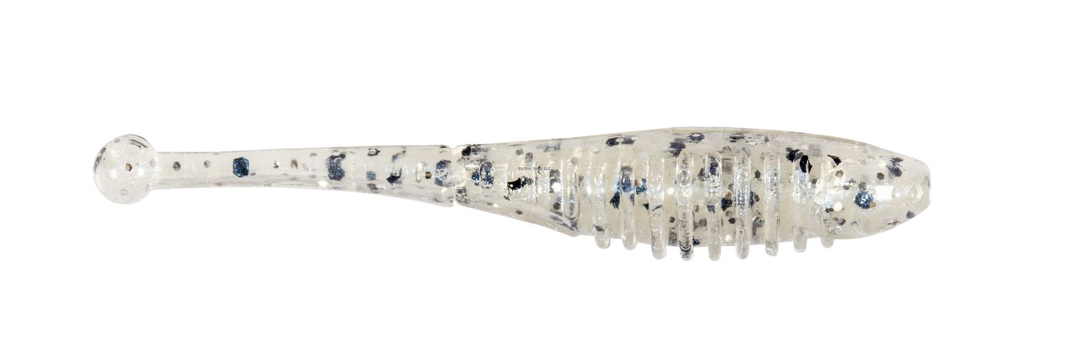 Z-Man MBB-27BPK8 Baby BallerZ, 2" Blue Glimmer Sparkle, 8 Pack