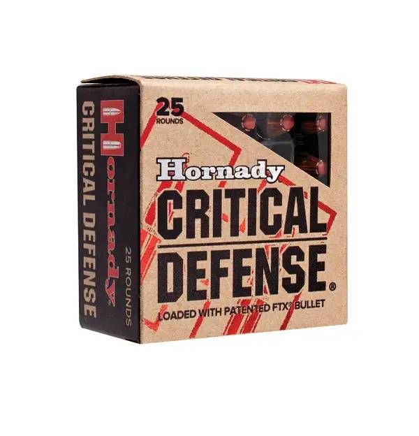 Hornady Critical Defense 45 Auto 185 Grain FTX (20 Rounds)