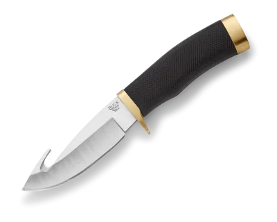 Buck Knives 691 Buck Zipper Textured Rubber Handle w/ Sheath
