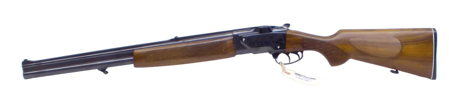 UG-21271 USED Brno ZH305 12 Gauge 2 3/4" 5.6x52R Combination Gun Wood Stock is in Good Condition