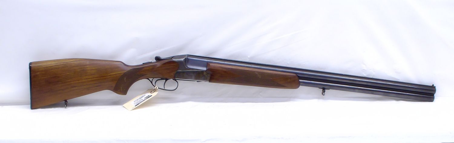 UG-21268 Simson Shul 100E 12 Gauge 2 3/4" Over/Under Shotgun Fixed Choke Deep Scratches on Buttstock & Minor Ones On Forearm