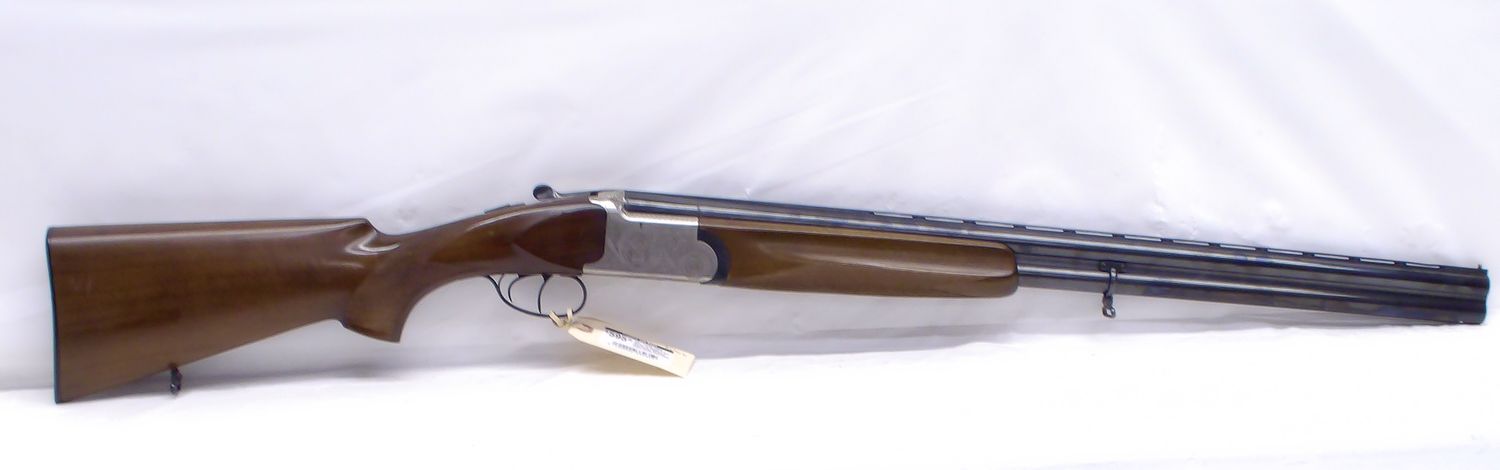 UG-21266 USED Varini 12 Gauge 2 3/4" Over/Under Shotgun Fixed Choke Few Deep Scratches in Stock
