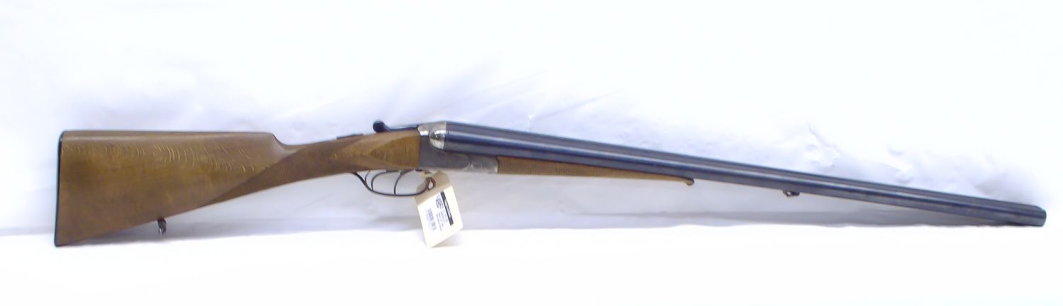 UG-21261 USED Husqvarna 310 12 Gauge 2 3/4" Side x Side Shotgun Fixed Choke  handling Wear on Stock