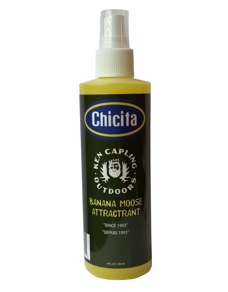 Ken Capling Outdoors Chicita Banana Moose Attractrant 8 Fl. oz/ 236 mL