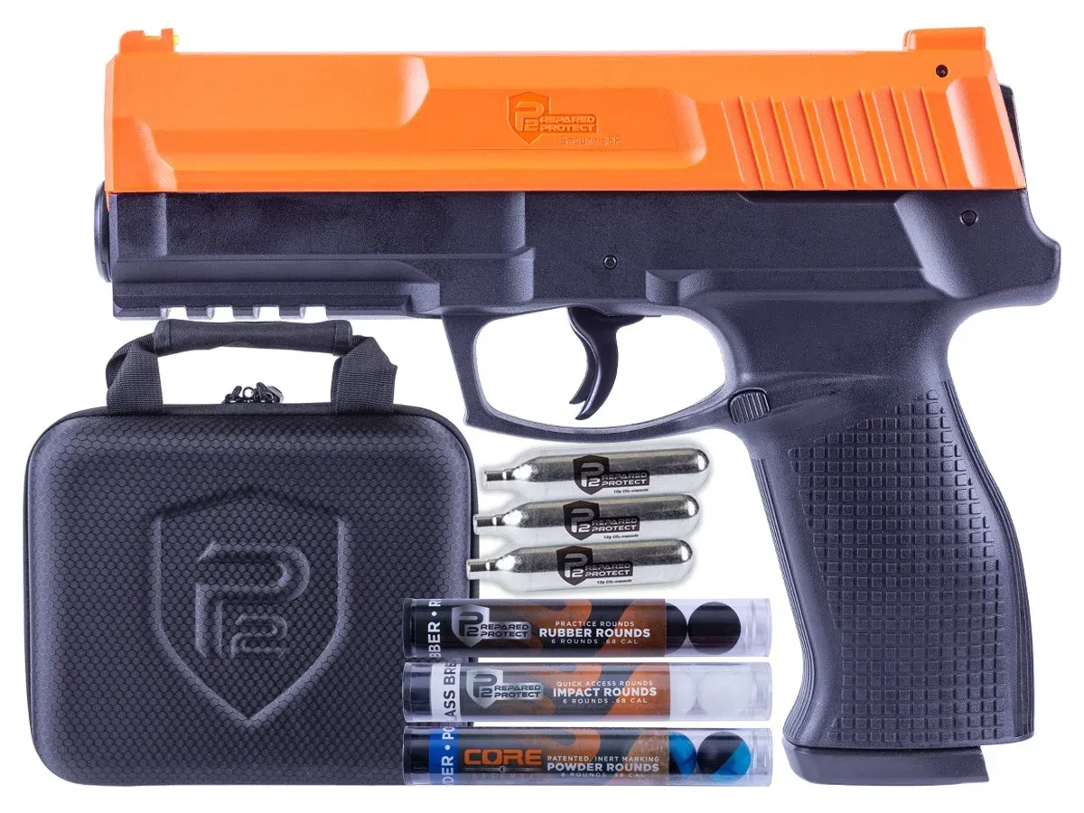 Umarex Less Lethal Secure 68P Impact Defense Kit Co2 350 fps - PAL Not Required