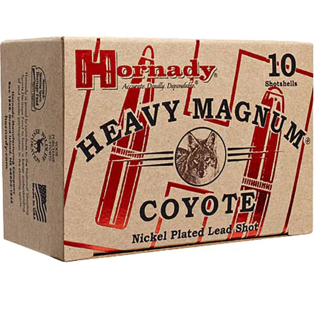 Hornady Heavy Magnum Coyote 12 Gauge 3" 00 Buck 1 1/2 oz (10 Rounds)