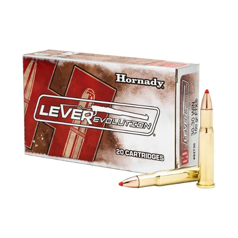 Hornady LEVERevolution 30-30 Win 160 Grain FTX (20 Rounds)