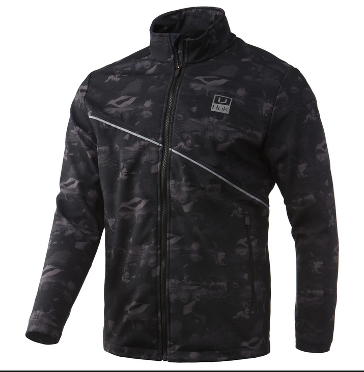 Huk Crosslake Windblock Print Jacket