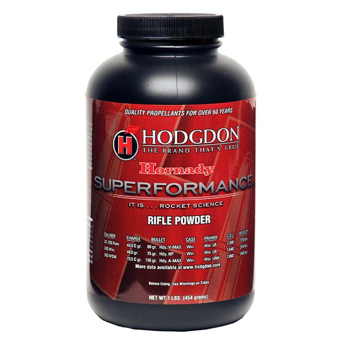 Hodgdon Hornady Superformance Rifle Powder 1lb