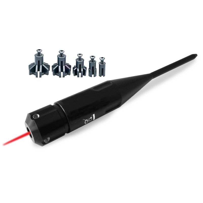 Bushnell Laser Boresighter .22 - .50 Caliber - 5 Arbors Laser Boresighter Bushnell Laser Boresighter .22 - .50 Caliber - 5 Arbors Laser Boresighter
