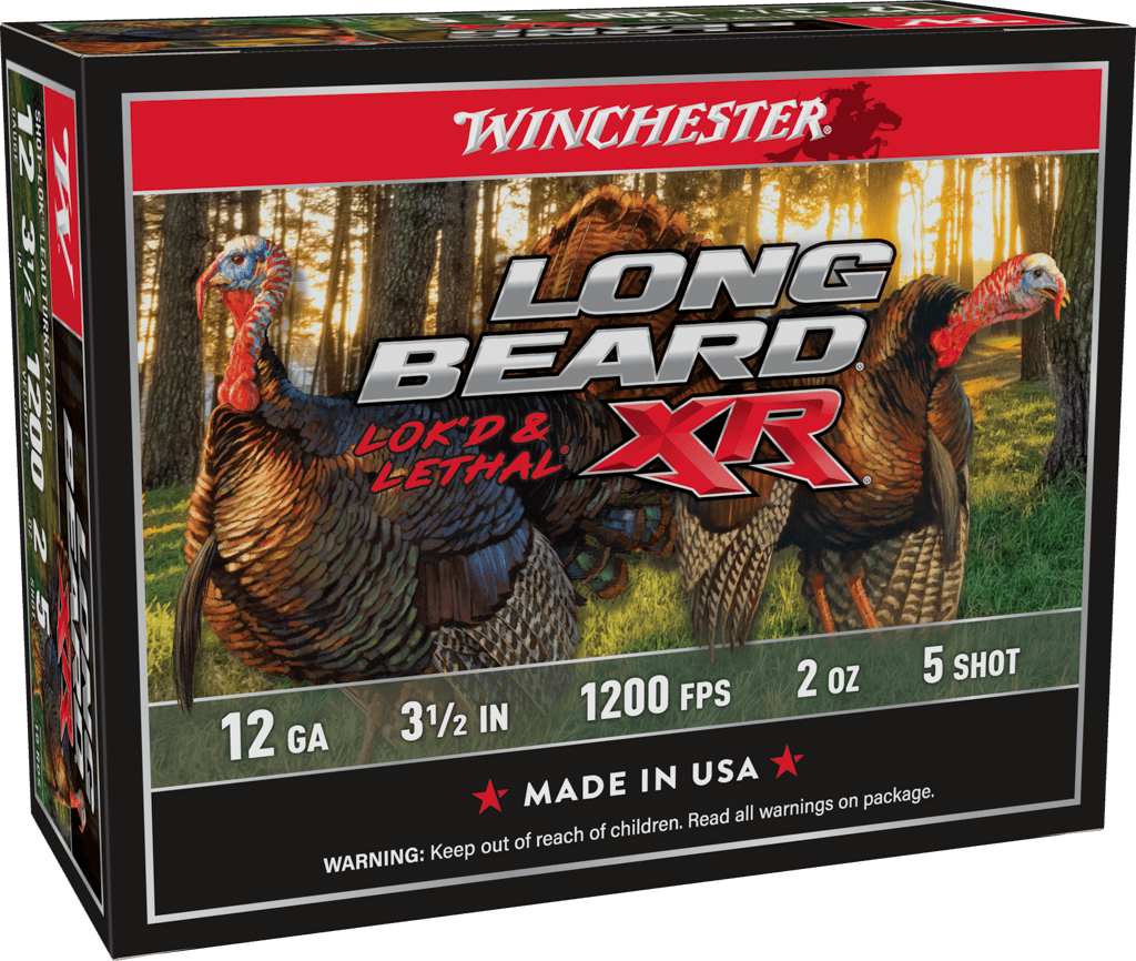 Winchester Long Beard XR 12 Gauge 3-1/2" Shot #5 2oz (10 Rounds)