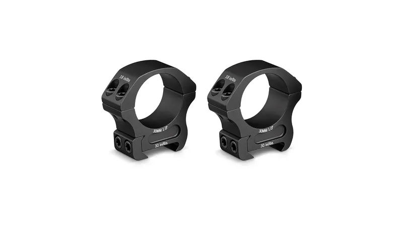 Vortex Pro Rings 30mm Low 0.90Inch /22.9mm (2 rings)