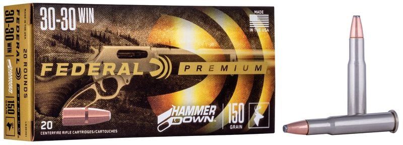 Federal Premium Hammer Down 30-30 Win 150 Grain (20 Rounds)