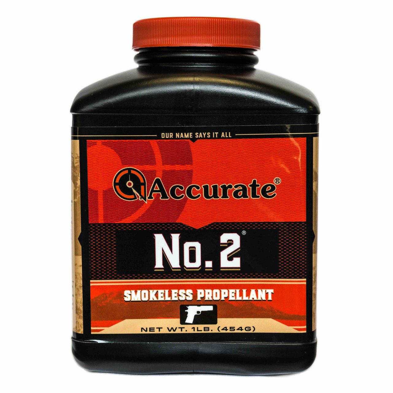 Accurate Western Handgun Powders 1lb Brown No. 2