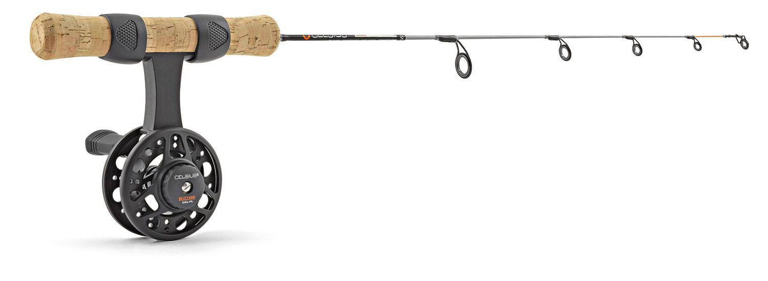 Celsius Blizzard 28" Medium/Heavy Flat Line Ice Combo