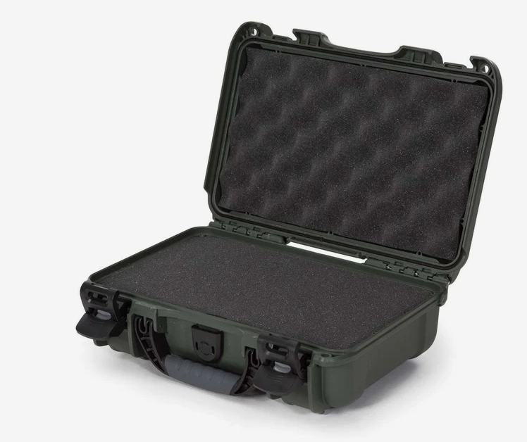 Nanuk Cases 909 Pistol Case Olive w/ Foam