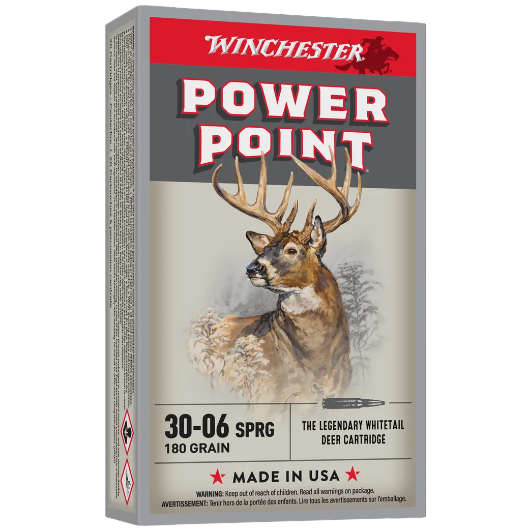 Winchester Super X 30-06 SPRG 180 Grain Power Point (20 Rounds)
