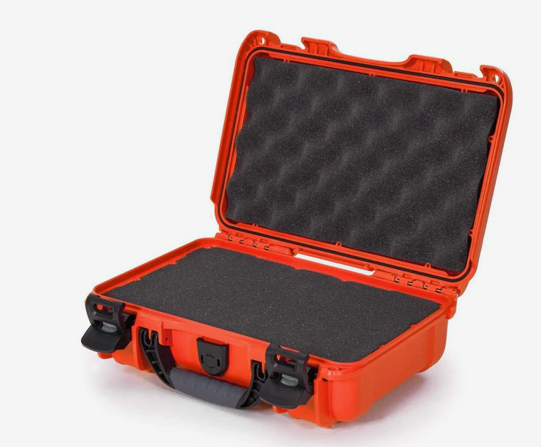 Nanuk Cases 909 Pistol Case Orange w/ Foam