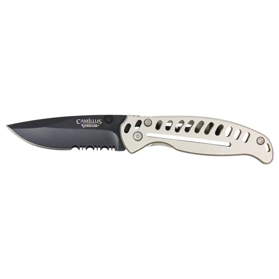 Camillus EDC3 Carbonitride Titanium 6.75" Folding Knife
