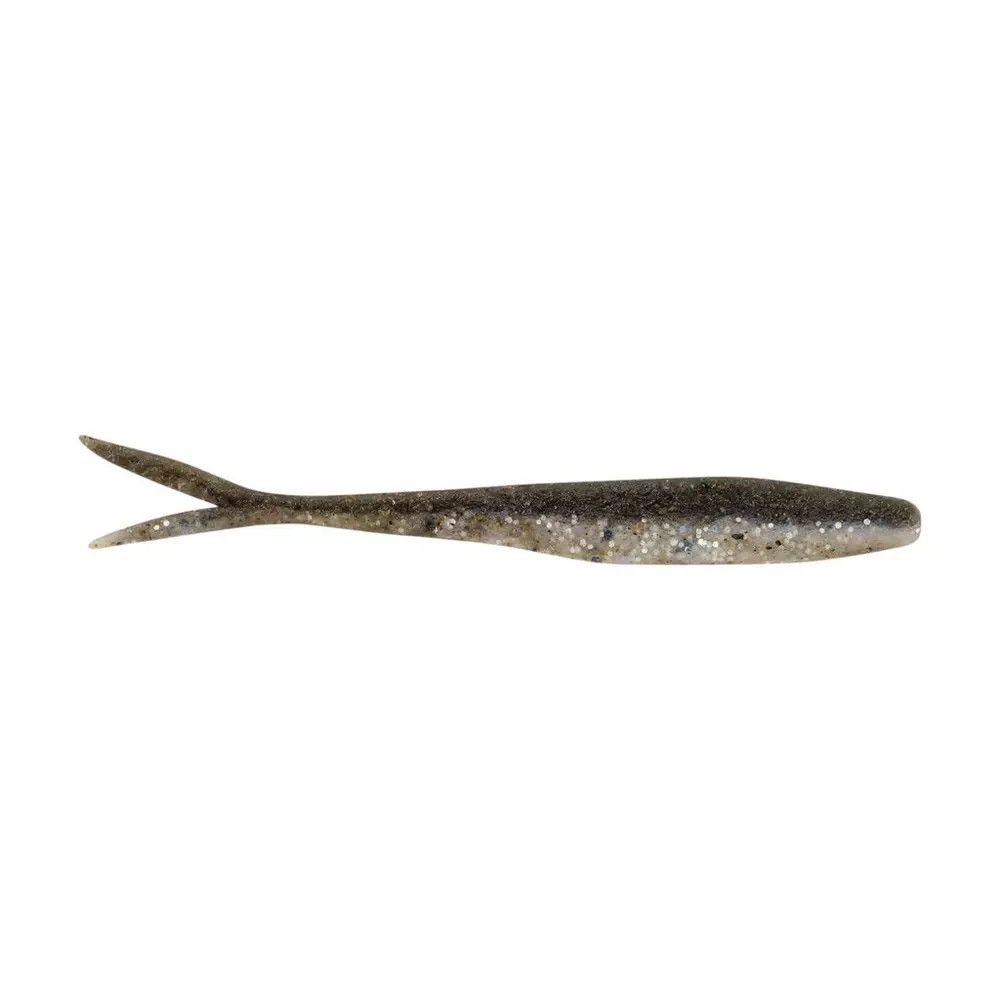 Berkley PowerBait MaxScent Flatnose Minnow, Colour: Black Shiner, Size: 4", Count: 10