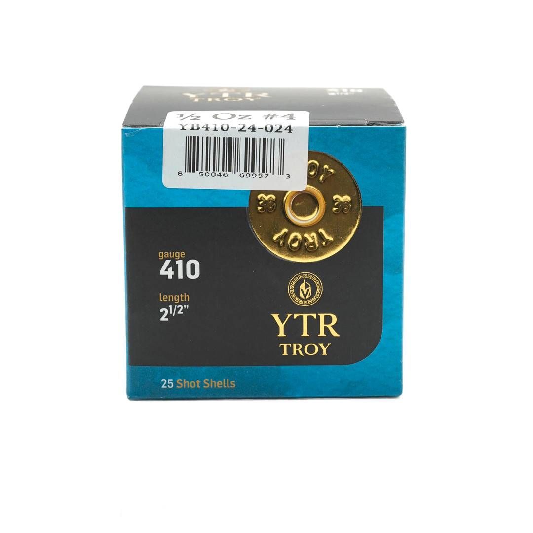 Troy 410 Gauge 2 1/2 Troy 410 Gauge 2 1/2" 1/2 oz #4 (25 Rounds)