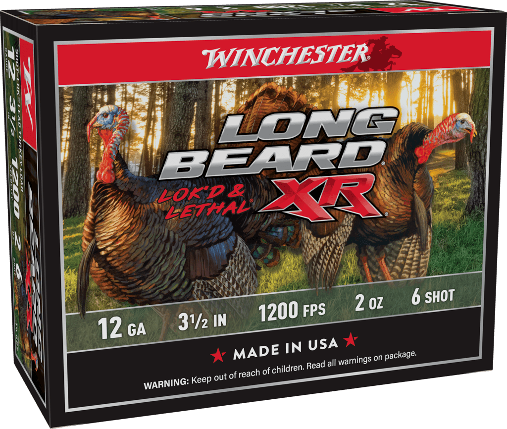 Winchester Long Beard XR 12 Gauge 3-1/2 Winchester Long Beard XR 12 Gauge 3-1/2" Shot #6 2oz (10 Rounds)
