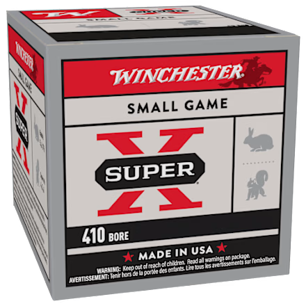 Winchester Super X 410 Gauge 3 Winchester Super X 410 Gauge 3" #4 (25 Rounds)