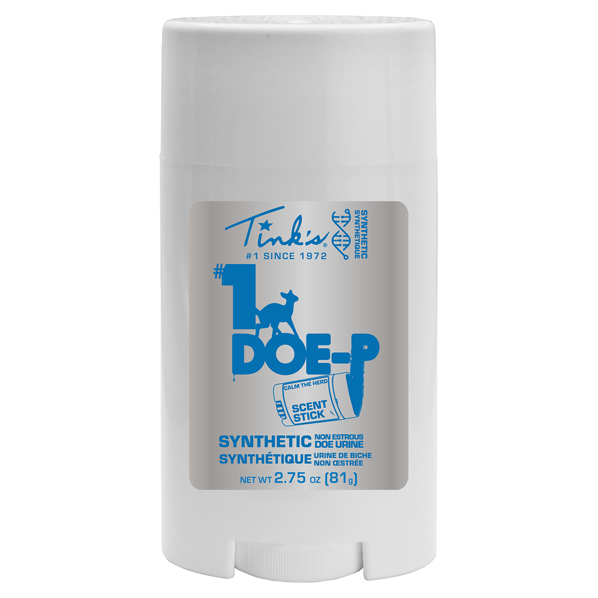 Tink's #1 Doe-P Synthetic Calming Stick 2.75 oz Tink's #1 Doe-P Synthetic Calming Stick 2.75 oz