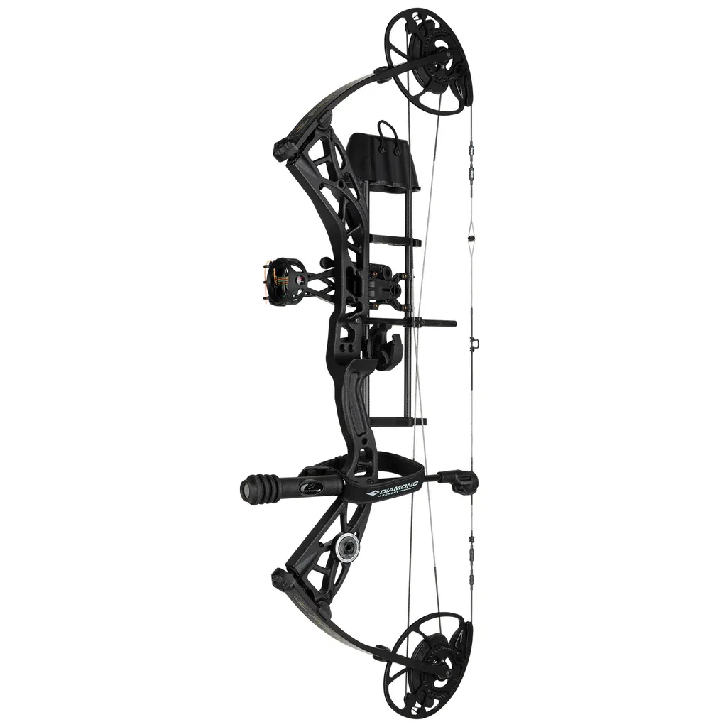 Diamond ProMax RH 20-70# Black w/ Pkg Compound Bow