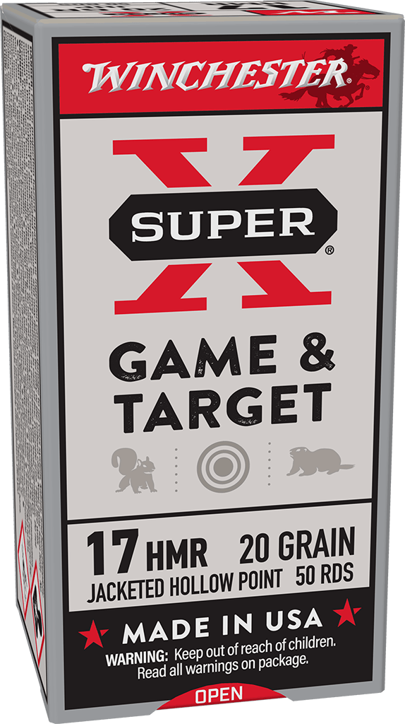Winchester Super X 17 HMR 20 Grain (50 Rounds)
