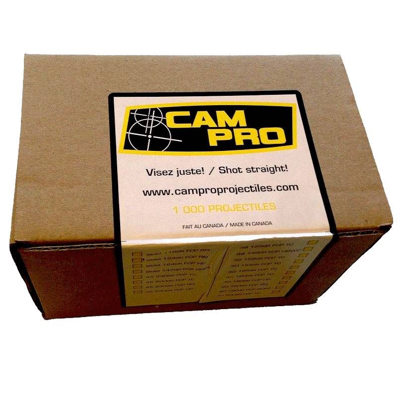 CamPro 38/357 158 Grain FCP TC (1000 Count)