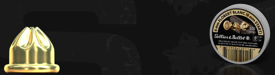 Sellier & Bellot 6mm Starter Flobert Blanc (100 Count)