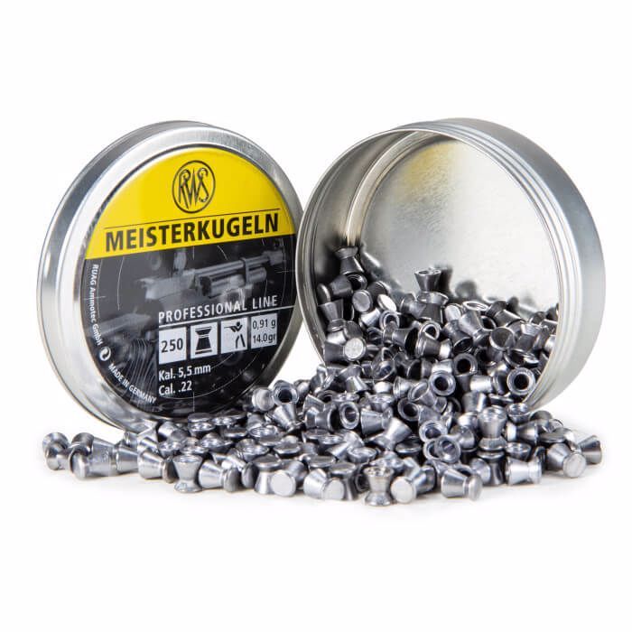RWS Meisterkugeln .22 Cal Professional Line Pellets (500 Count)