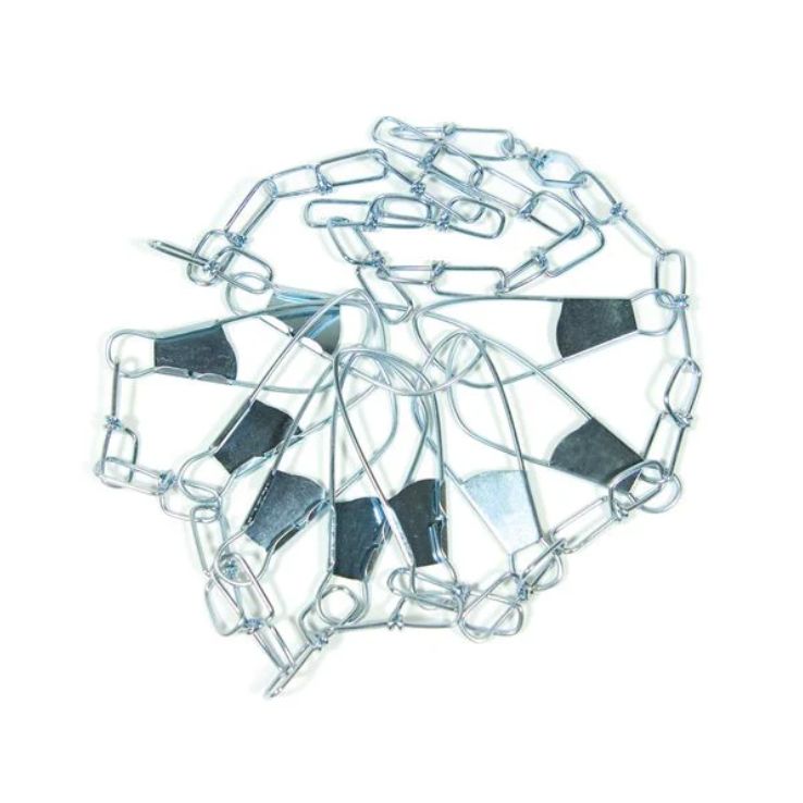 Eagle Claw Stringer, 46" 9 Snap Chain Stringer, Nickel