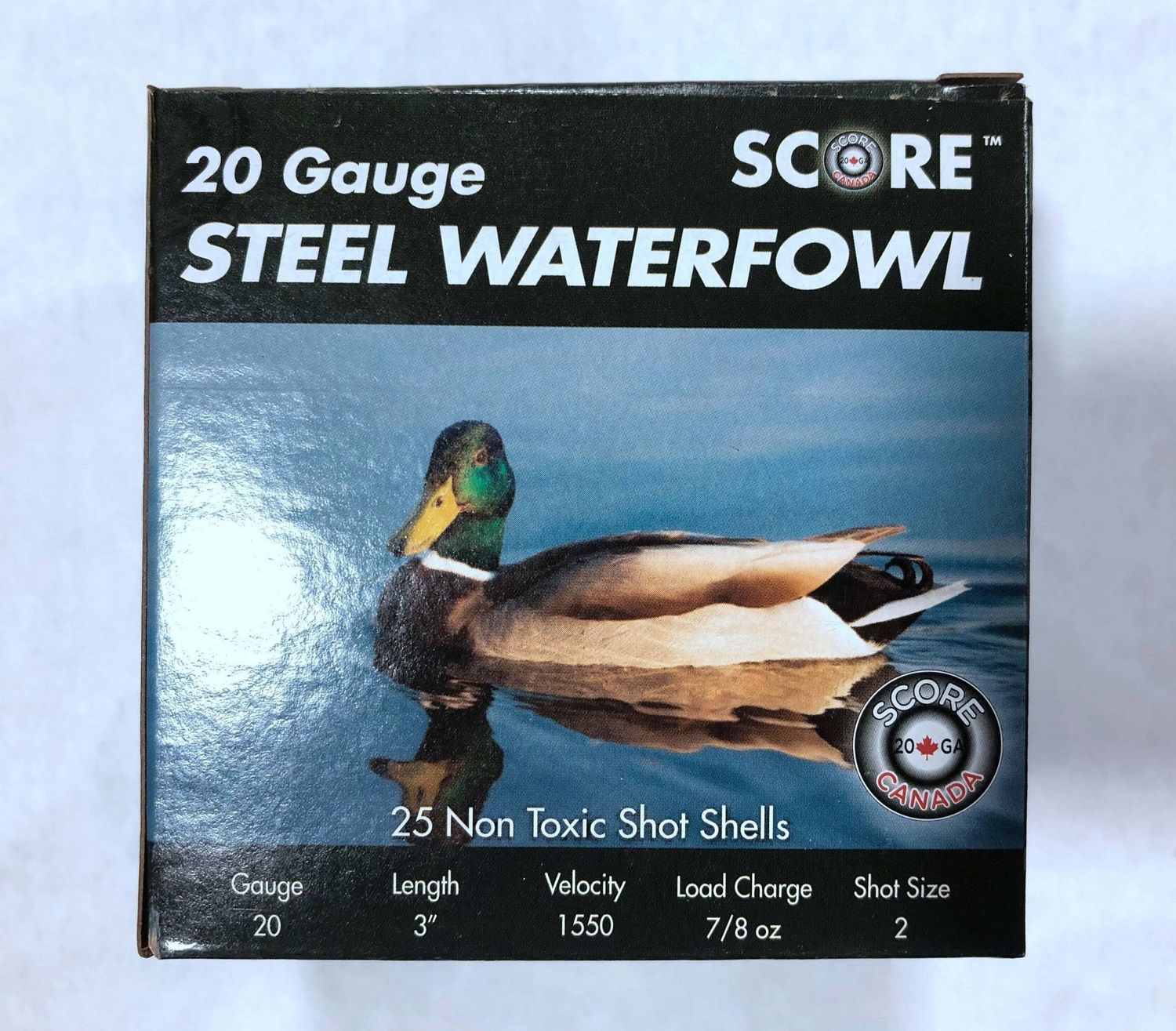 Score Steel Waterfowl 20 Gauge 3 Score Steel Waterfowl 20 Gauge 3" 7/8oz #2 (25 Rounds)