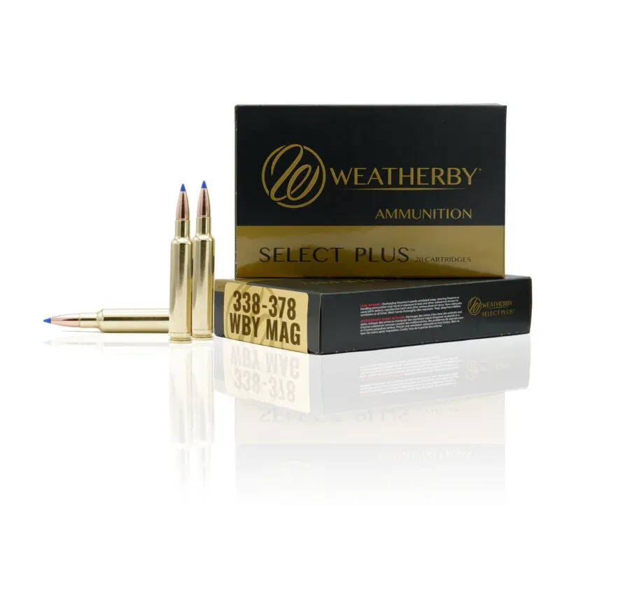 Weatherby 338-378 WBY MAG 225GR BARNES TTSX (20 Rounds)