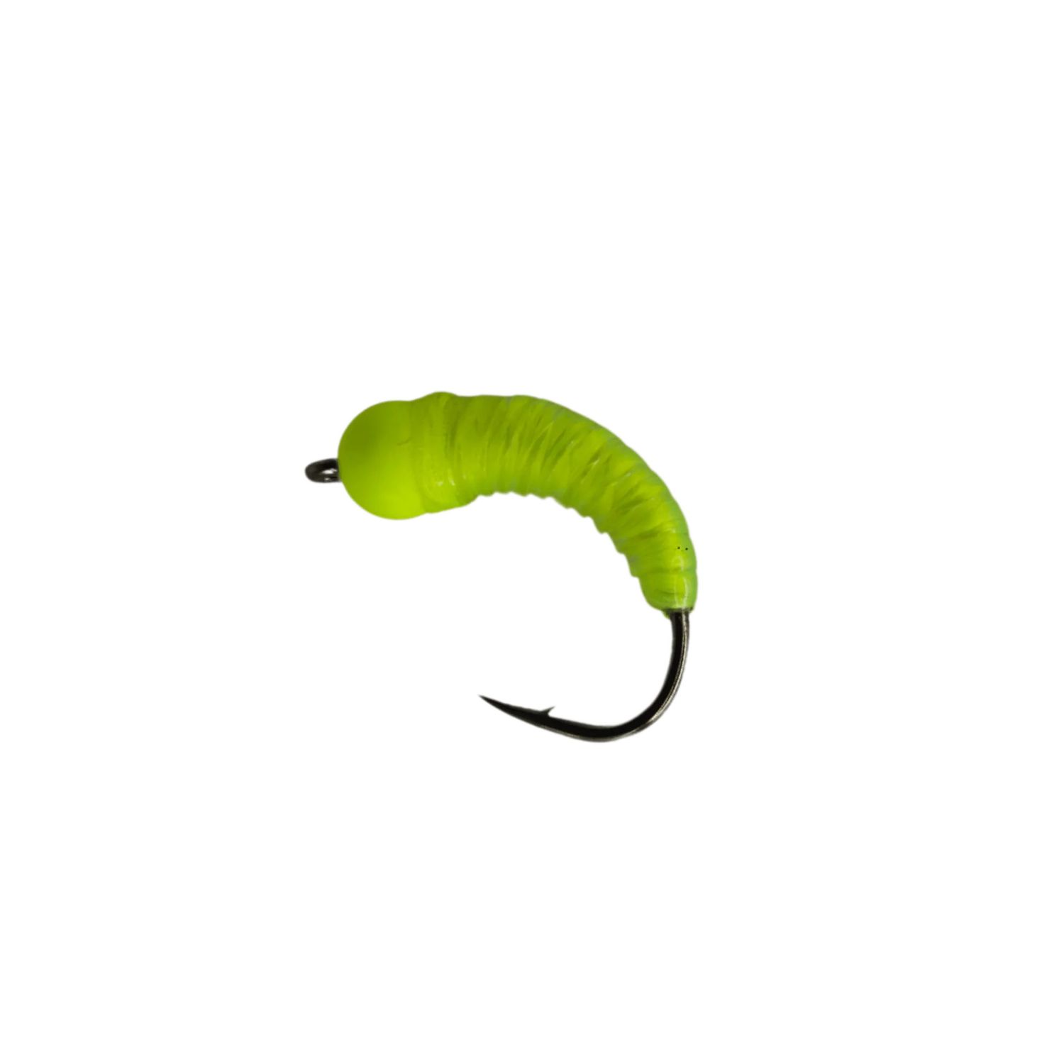 Neptune NIB8 Bug Ice Jigs, Color: UV Chartreuse, Size: 6