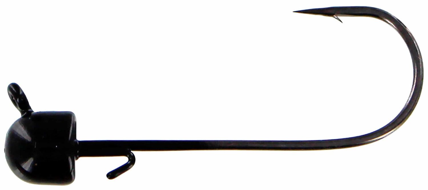 Big Bite Baits BBB-LMJH-G-18-BLK 1/8 oz Limit Maker Jighead Black 4 per pack Big Bite Baits BBB-LMJH-G-18-BLK 1/8 oz Limit Maker Jighead Black 4 per pack