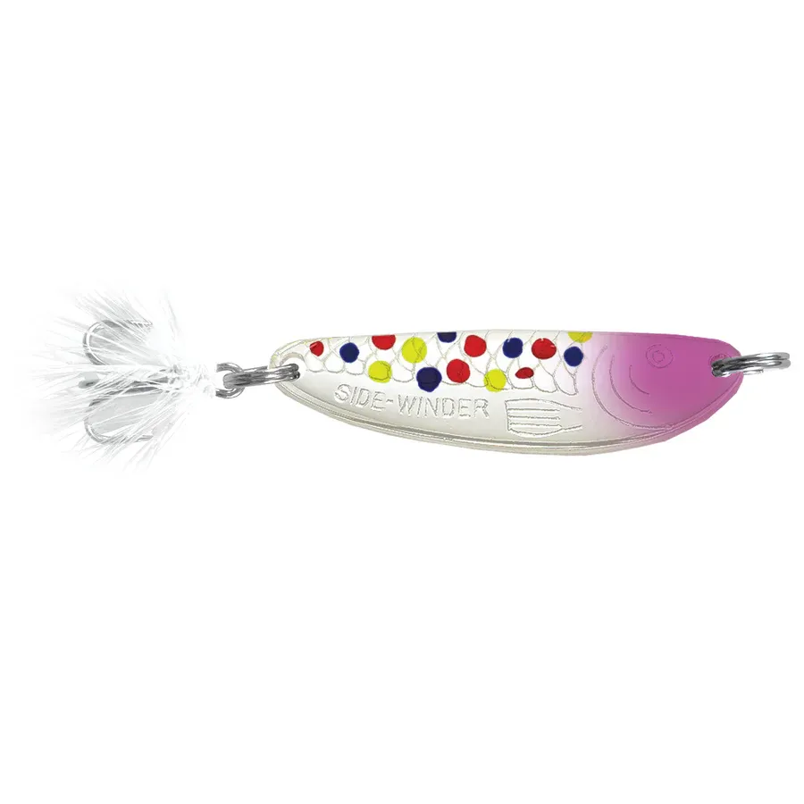 Acme Ice-Winder Flutter Spoon 1/4oz Pink Wonderbread