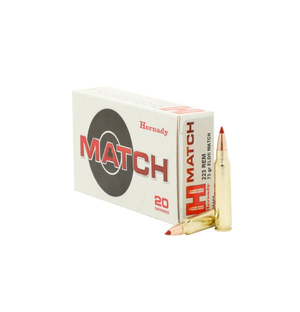 Hornady 223 Rem 73gr ELD Match Ammo