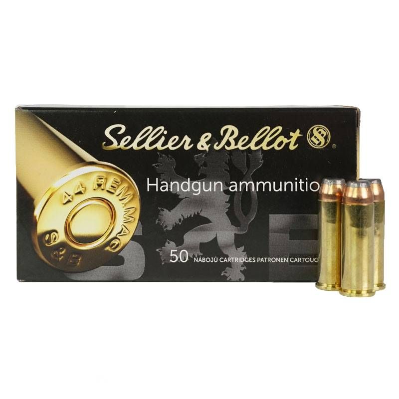 S & B c.44 MAG 240GR. SP (50 Rounds)
