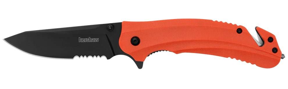 Kershaw Barricade Serrated Folding Knife