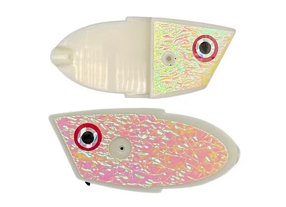 Triple Threat Lures Bait Head, Color: Ghosted