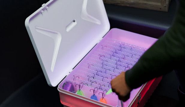 Tackle in a Box UV Charging Tackle Box for Glow Lures, Flashers, Flies & More