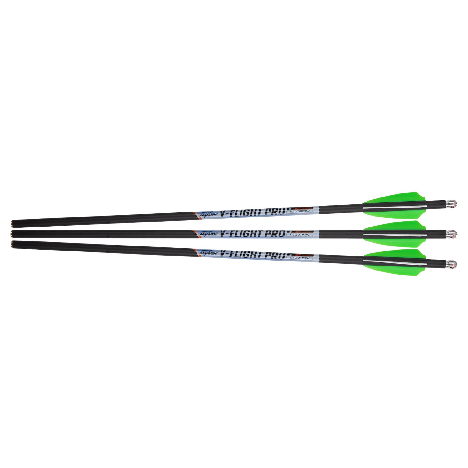 Excalibur V-Flight Pro 18" Illuminated (3 Pack) for Hybrid Crossbows